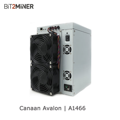 USED CANAAN AVALON A1466 156TH/S BTC BCH MINING SHA256 ALGORITHM