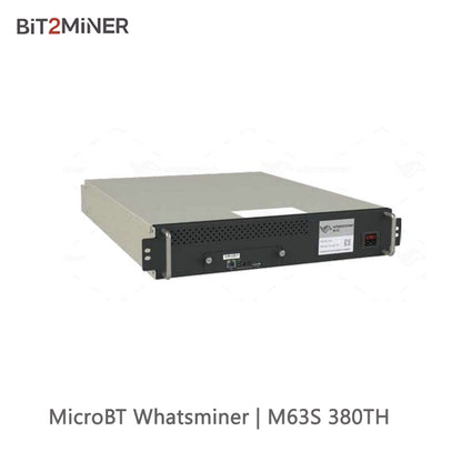 USED MICROBT WHATSMINER M63S  380T 378T HYDRO COOLING MINER BITCOIN BCH