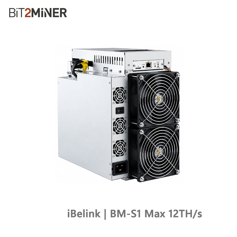 USED IBELINK BM-S1 MAX 12TH/S SC SIACOIN MINER BLAKE2B ALGORITHM