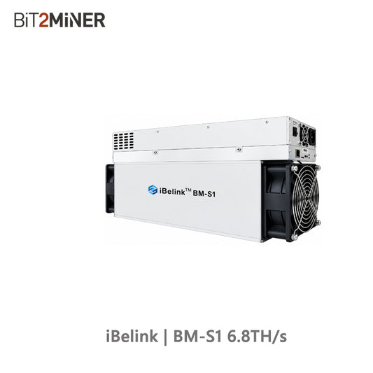 USED IBELINK BM-S1 6.8TH/S SC SIACOIN MINER BLAKE2B ALGORITHM