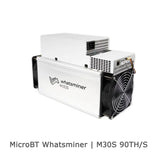 USED MICROBT WHATSMINER M30S 90TH/S  88TH/S 38J/T MINER BITCOIN BCH TRC ACOIN CURE XJO - BIT2MINER