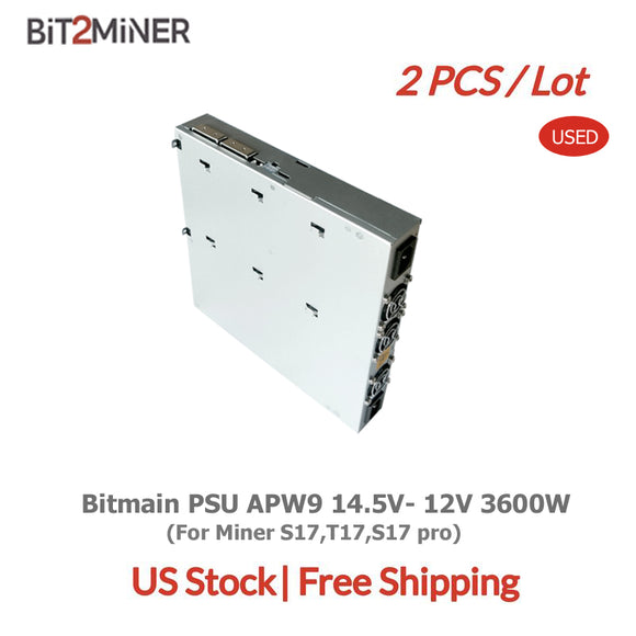 BITMAIN ANTMINER S17 T17 S17PRO PSU APW9 14.5V-21V POWER SUPPLY UNIT - BIT2MINER