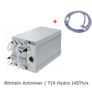 NEW BITMAIN ANTMINER T19 HYDRO 145TH WATER COOLING MINER BITCOIN BCH TRC ACOIN CURE XJO - BIT2MINER