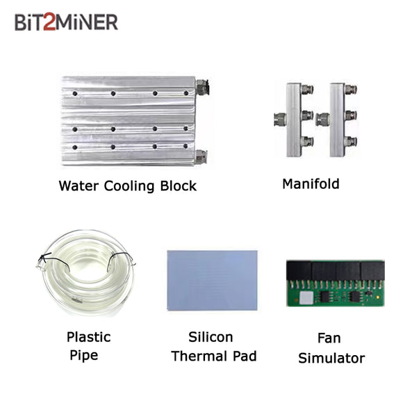 HYDRO COOLING PANEL KIT TRANSFOR FROM AIR COOLING SYSTEM BITMAIN ANTMINER WHATSMINER CANAAN AVALON STRONGU DEVICE