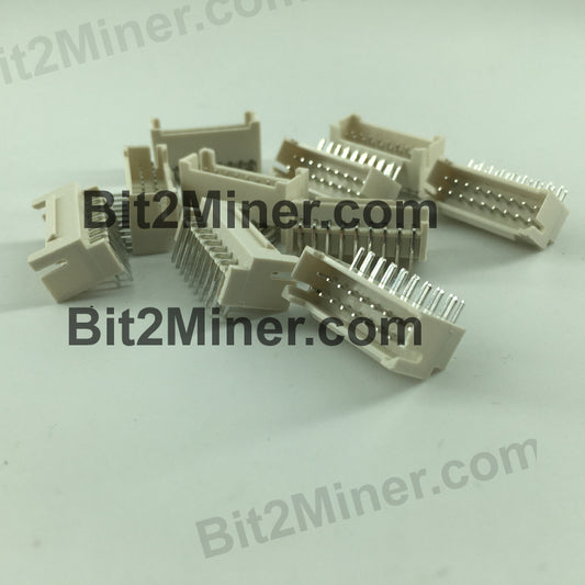 BITMAIN ANTMINER SIGNAL SOCKET 2*9 PINS IN DUAL RIGHT ANGLE (10PCS) - BIT2MINER