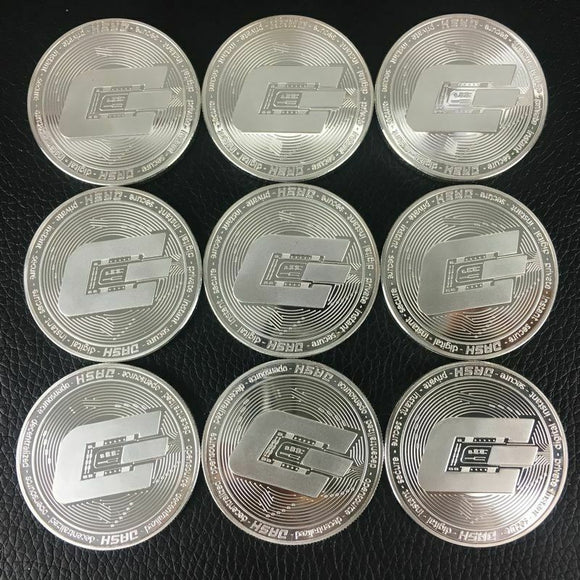 DASH CRYTOCURRENCY VIRTUAL CURRENCY SOUVENIR GIFT (9 PIECES)