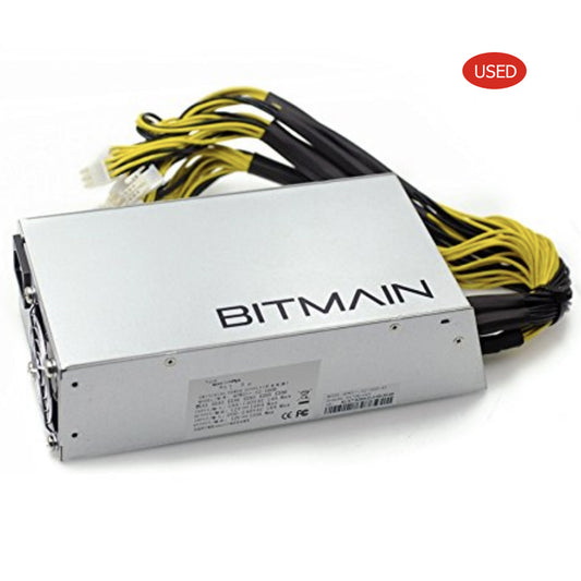 USED BITMAIN ANTMINER POWER SUPPLY UNIT PSU APW3++ 1600W - BIT2MINER