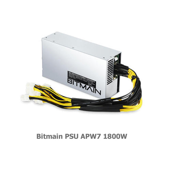BITMAIN ANTMINER POWER SUPPLY UNIT PSU APW7 1800W 100-140Vac 200-240Vac