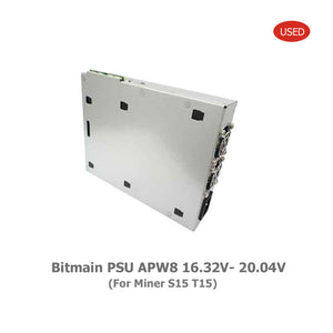 BITMAIN ANTMINER S15 T15 POWER SUPPLY APW8 16.32V-20.04V - BIT2MINER
