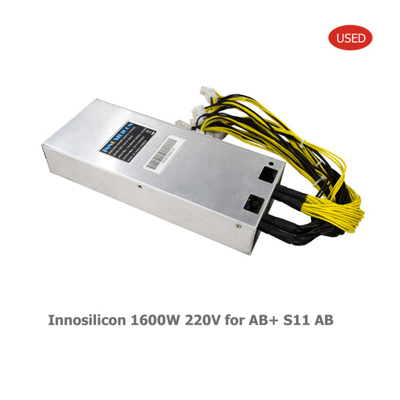 INNOSILICON A8+ S11 A8 POWER SUPPLY PSU 1600W 220V - BIT2MINER