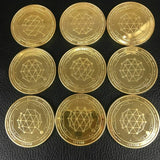 QTUM CRYTOCURRENCY VIRTUAL CURRENCY SOUVENIR GIFT (9 PIECES)
